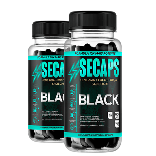 Secaps Black Produto